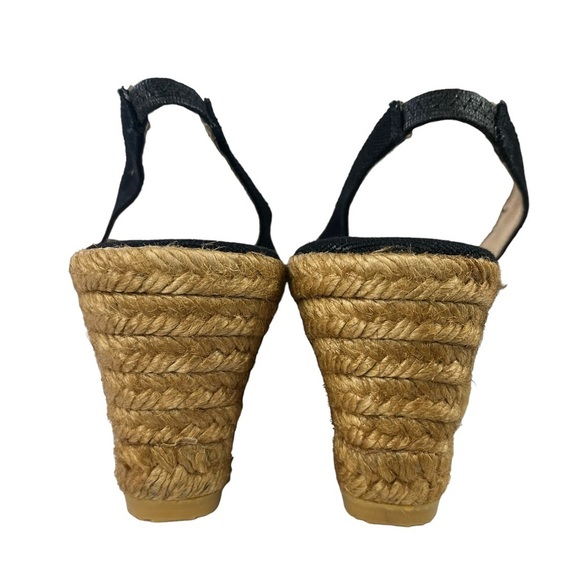 Viscata Calella Canvas Espadrille Platform Wedges‎ Sling Back Size EU41 US10 - Picture 8 of 11